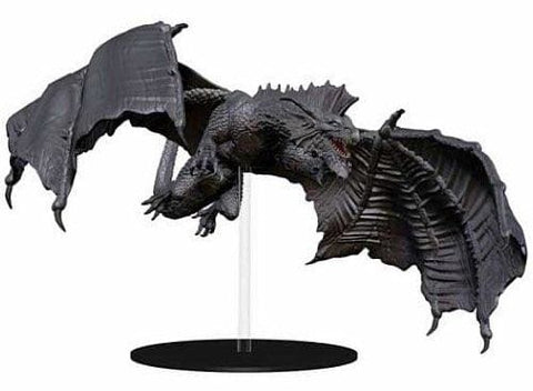 Dungeons & Dragons Elemental Evil - Silver Dragon Premium Figure - Roleplaying Miniature