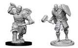 Dungeons & Dragons Goliath Fighter Male Unpainted Miniature - Roleplaying Miniature