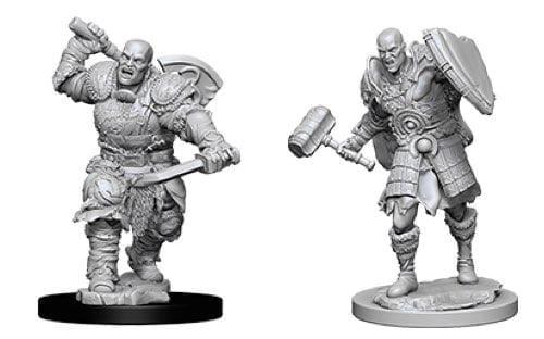 Dungeons & Dragons Goliath Fighter Male Unpainted Miniature - Roleplaying Miniature