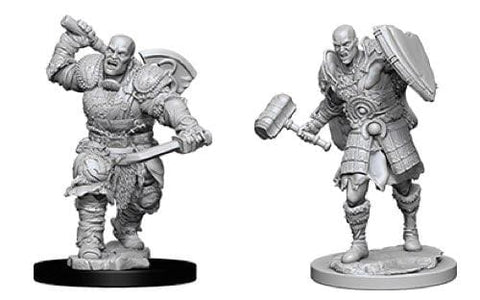 Dungeons & Dragons Goliath Fighter Male Unpainted Miniature - Roleplaying Miniature