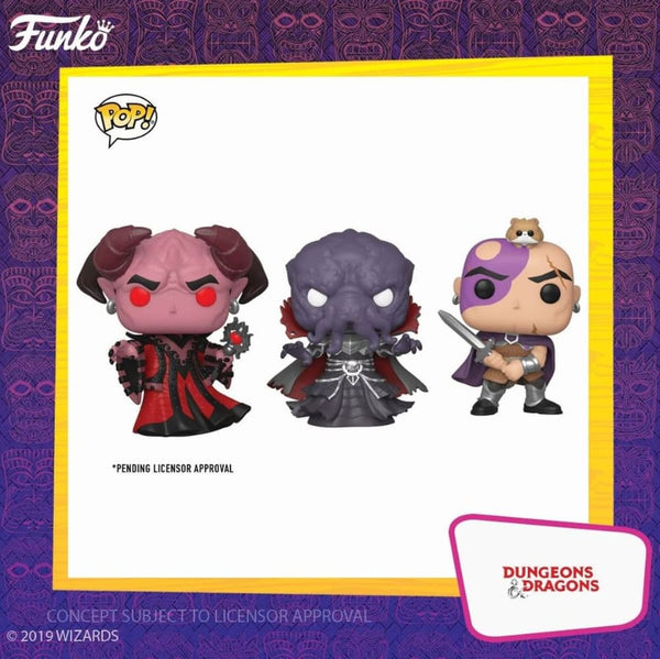 Dungeons & Dragons - Pre-Order Pop! Vinyl Bundle (3 Pop!) - Pop! Vinyl
