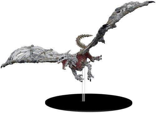 Dungeons & Dragons Rage Of Demons - White Dracolich Premium Figure - Roleplaying Minature