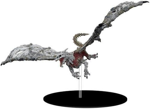 Dungeons & Dragons Rage Of Demons - White Dracolich Premium Figure - Roleplaying Minature