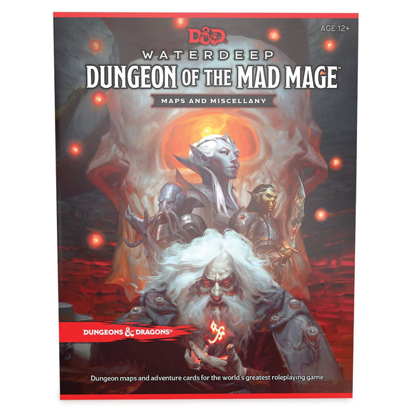 Dungeons & Dragons Waterdeep Dungeon of the Mad Mage Maps and Miscellany - Roleplaying