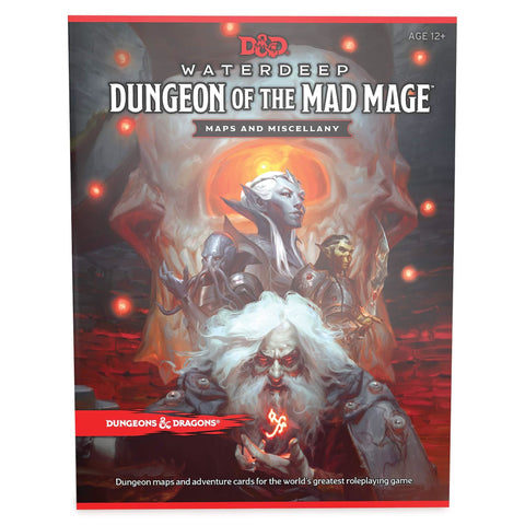 Dungeons & Dragons Waterdeep Dungeon of the Mad Mage Maps and Miscellany - Roleplaying