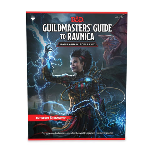 Dungeons & Dragons Waterdeep Maps and Miscellany Guildmaters Guide to Ravnica - Roleplaying