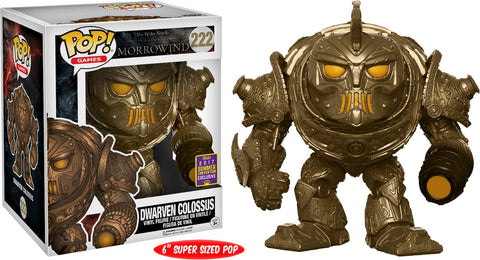Elder Scrolls - Dwarven Colossus 6 SDCC 2017 US Exclusive Pop! Vinyl [RS] (Max 3) - Pop! Vinyl