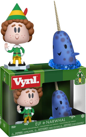 Elf - Buddy & Narwhal Vynl. - Vinyl Figure