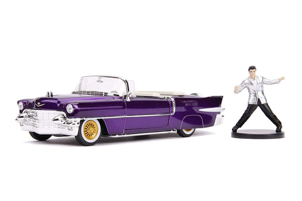 Elvis - 1956 Cadillac El Dorado 1:24 with Figure Hollywood Ride - Metal Figures & Vehicles