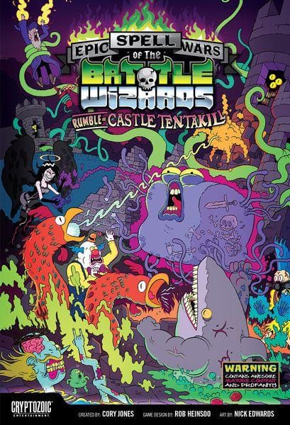 Epic Spell Wars of the Battle Wizards Rumble at Castle Tentakill - Card Game