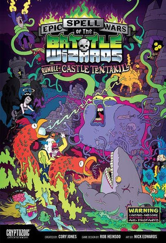 Epic Spell Wars of the Battle Wizards Rumble at Castle Tentakill - Card Game