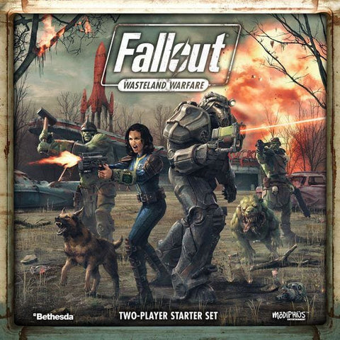 Fallout Wasteland Warfare Two Player Starter - Board Game