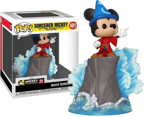 Fantasia - Sorcerer Mickey Movie Moments US Exclusive Pop! Vinyl [RS] - Pop! Vinyl