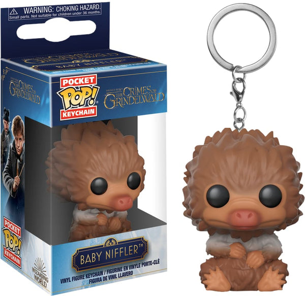 Fantastic Beasts 2 - Baby Niffler Brown Pocket Pop! Keychain - Keychain