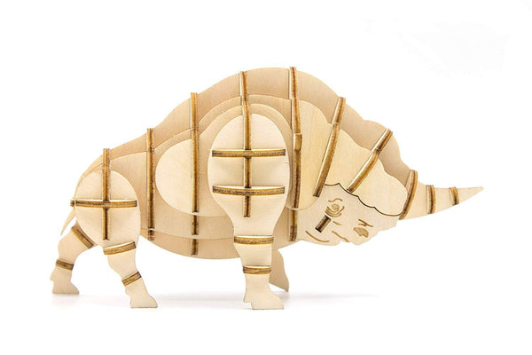 Fantastic Beasts: Erumpent 3D Wood Model - Construction