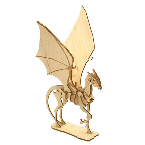 Fantastic Beasts: Thestral 3D Wood Model - Construction