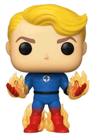 Fantastic Four - Human Torch with Flames US Exclusive Pop! Vinyl [RS] - Pop! Vinyl