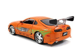 Fast & Furious - 1995 Toyota Supra 1:24 with Brian Hollywood Ride - Metal Figures & Vehicles