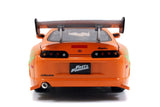 Fast & Furious - 1995 Toyota Supra 1:24 with Brian Hollywood Ride - Metal Figures & Vehicles