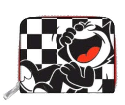 Felix the Cat - Check Print Purse - Bags & Accessories
