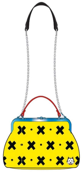 Felix the Cat - Yellow & Black Crossbody Bag - Bags & Accessories