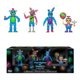 Five Nights At Freddys - Black Light #2 2 Figure 4-Pack - Action Figure