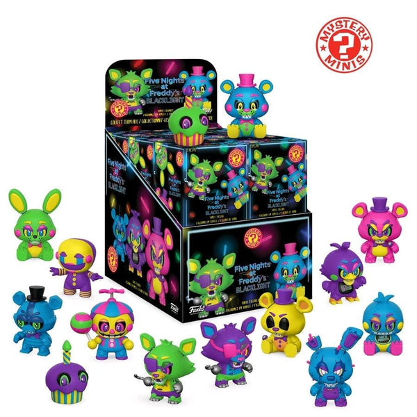 Five Nights At Freddys - Black Light Mystery Minis Blind Box - Mystery