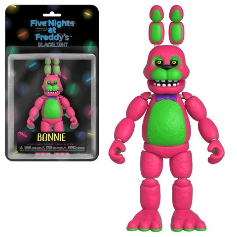 Five Nights At Freddys - Bonnie Black Light 5 Action Figure - Action Figure