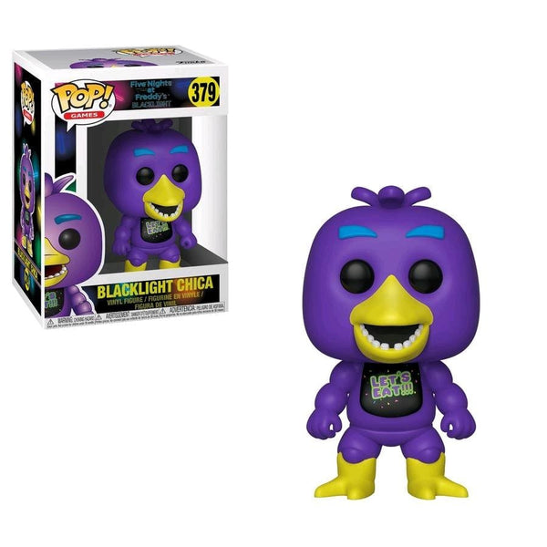 Five Nights at Freddys - Chica Black Light Pop! Vinyl - Pop! Vinyl