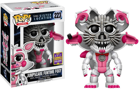 Five Nights At Freddys - Funtime Foxy Jumpscare Sdcc 2017 Us Exclusive Pop! Vinyl [Rs] - Pop! Vinyl