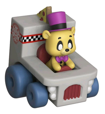 Five Nights at Freddys - Golden Freddy Super Racer 2 Die-Cast Metal Car - Vinyl Figure