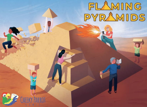 Flaming Pyramids - Board Game