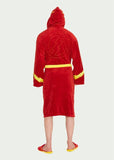 Flash - Flash Hooded Fleece Bathrobe - Clothing & Cosplay