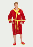 Flash - Flash Hooded Fleece Bathrobe - Clothing & Cosplay