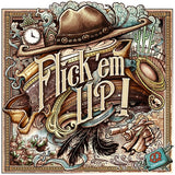 Flick Em Up - Wood Version - Board Game