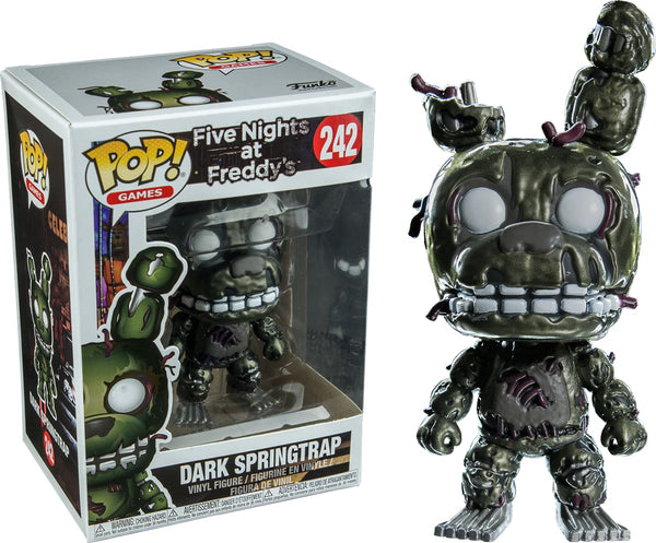 Fnaf - Dark Springtrap Pop! !e Rs - Pop! Vinyl