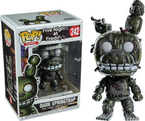 Fnaf - Dark Springtrap Pop! !e Rs - Pop! Vinyl