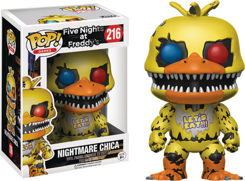 Fnaf - Nightmare Chica Pop! - Pop! Vinyl