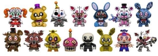 Fnaf: Sl - Mystery Minis S02 Gs !e Rs - Mystery