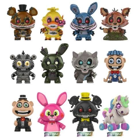Fnaf: Twisted - Mystery Minis Ht !e Rs - Mystery