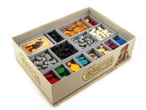 Folded Space Game Inserts - Caverna - Dice & Accessories