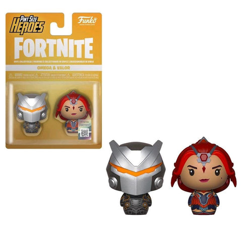 Fortnite - Omega Armour & Valor Pint Size Hero 2-Pack - Vinyl Figure