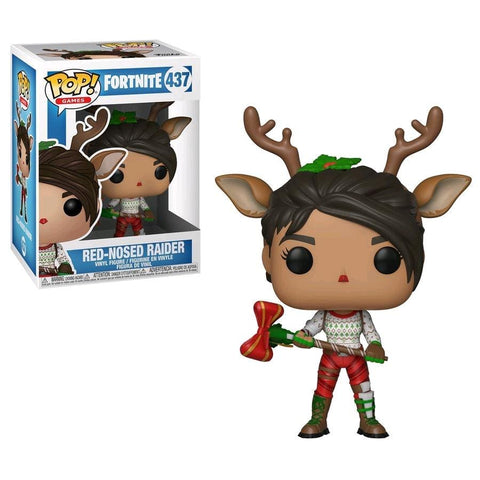 Fortnite - Red-Nosed Raider Us Exclusive Pop! Vinyl [Rs] - Pop! Vinyl