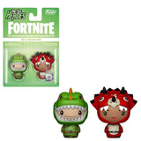 Fortnite - Rex & Tricera Ops Pint Size Hero 2-Pack - Vinyl Figure