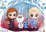 Frozen II - Elsa Anna Olaf & Salamander Cosbaby Set - Vinyl Figure