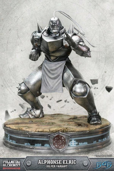 Fullmetal Alchemist - Alphonse Elric Silver Statue - Premium Statue