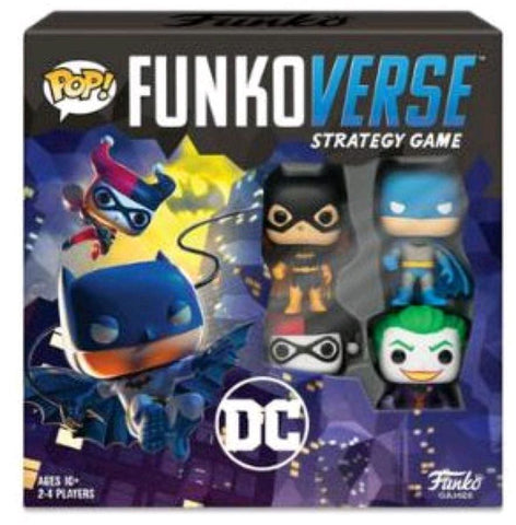 Funkoverse - Batman 4-pack Strategy Board Game - Board Game