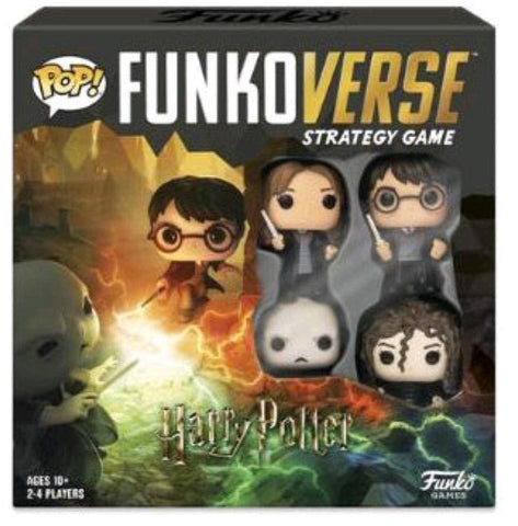 Funkoverse - Harry Potter 4-pack Strategy Board Game - Board Game