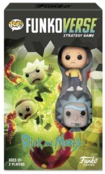 Funkoverse - Rick & Morty 2-pack Expandalone Strategy Board Game - Board Game