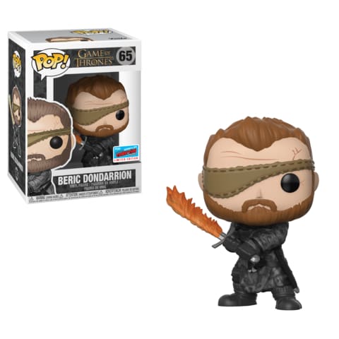 Game of Thrones - Beric w/Flame Sword Pop! NY18 RS - Pop! Vinyl